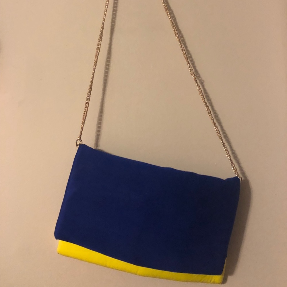 Blue crossbody